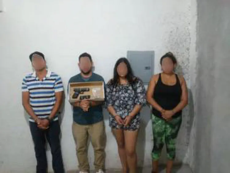 Asegura PESP a cuatro personas armadas en Caborca