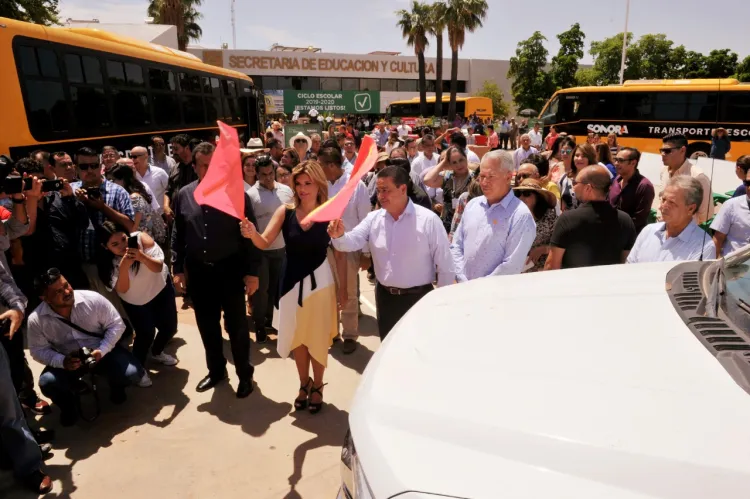 Listos para iniciar ciclo escolar: Gobernadora Pavlovich