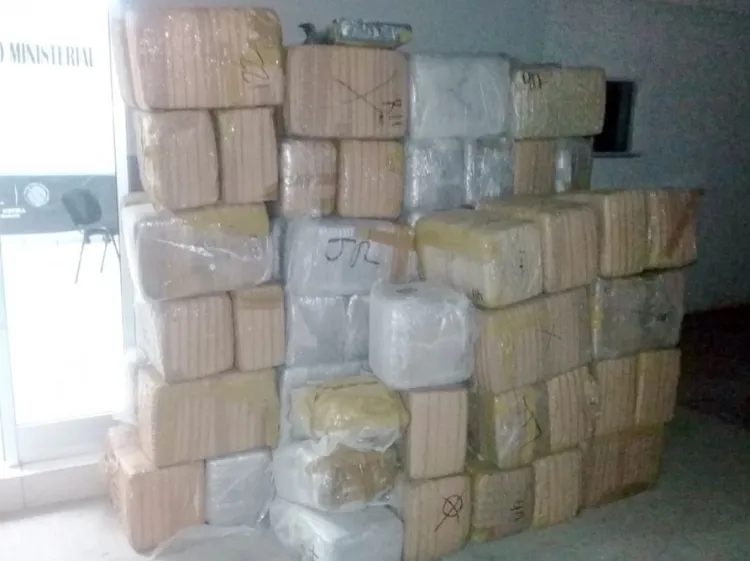 Decomisan una tonelada de droga