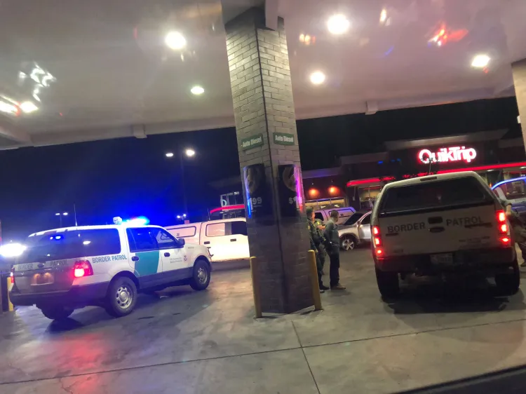 Tratan de huir de la patrulla en carretera