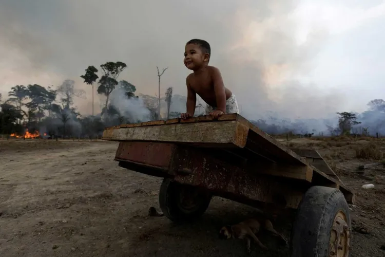 Se disparan problemas respiratorios en Brasil por incendios