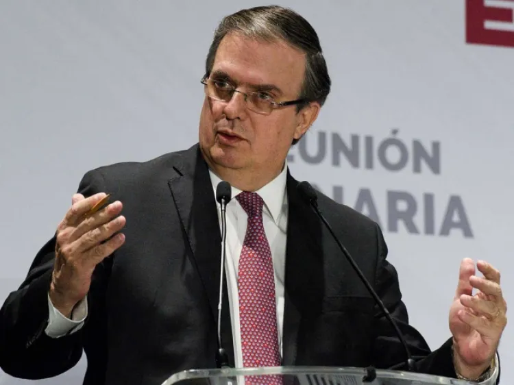 Alerta Ebrard sobre riesgo en EU de ataques contra mexicanos