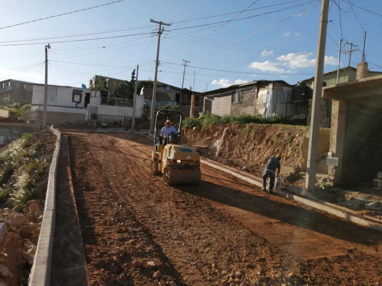 Notable avance en obra de pavimento