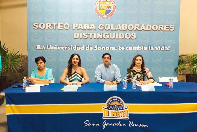 Realiza Unison Sorteo para Colaboradores Distinguidos