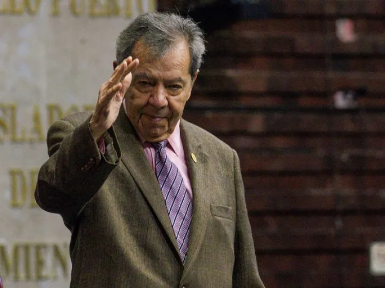 ‘¡Chinguen a su madre!’, dice Muñoz Ledo a diputados