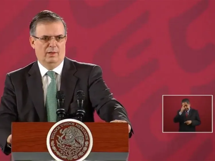 Destaca Ebrard reducción del 56% del flujo migratorio hacia EU