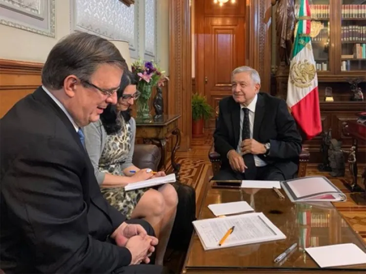 Trump reafirma voluntad de mantener relación de amistad: López Obrador