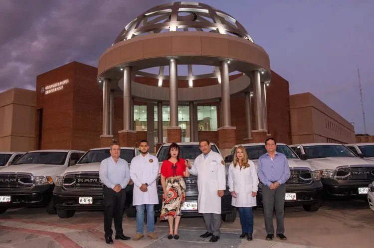 Entrega Fiscalía vehículos