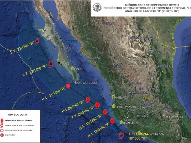 Activan Plan Marina en costas del Pacífico mexicano por ‘Lorena’