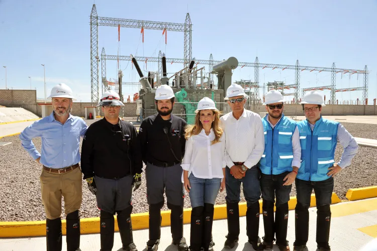 Inaugura Gobernadora CPA Planta Fotovoltaica