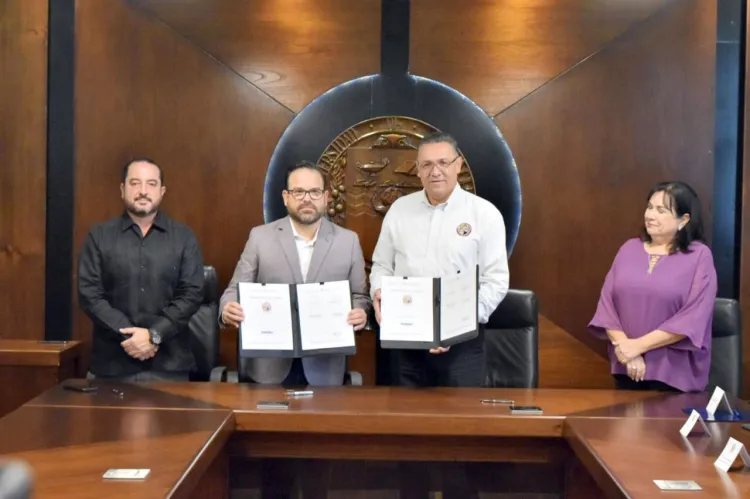 Firman SSP y Unison convenio