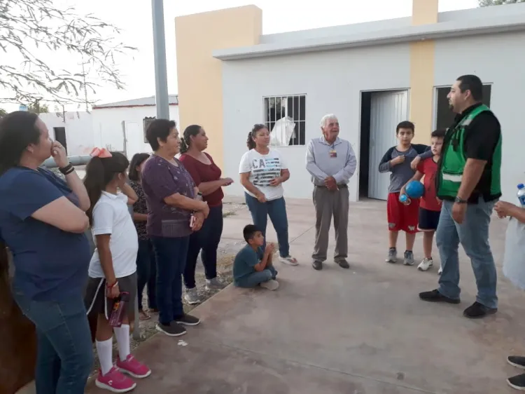 Colaboran vecinos en la prevención