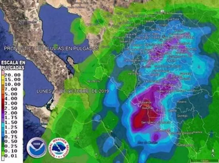 Llaman a tomar precauciones por las lluvias