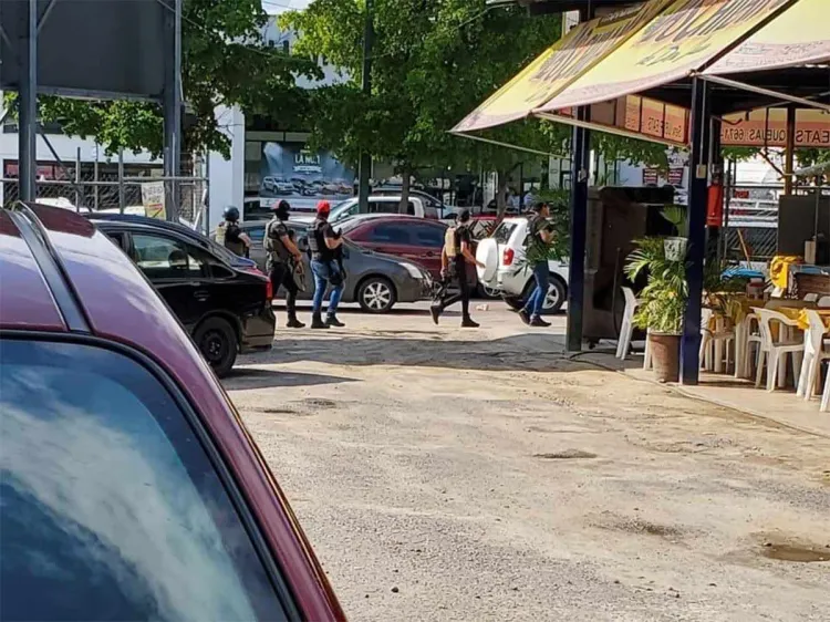 Balaceras provocan pánico en Culiacán, Sinaloa