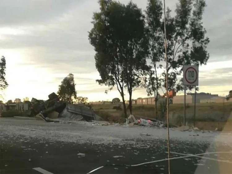 Trágico accidente deja nueve muertos en la México-Querétaro