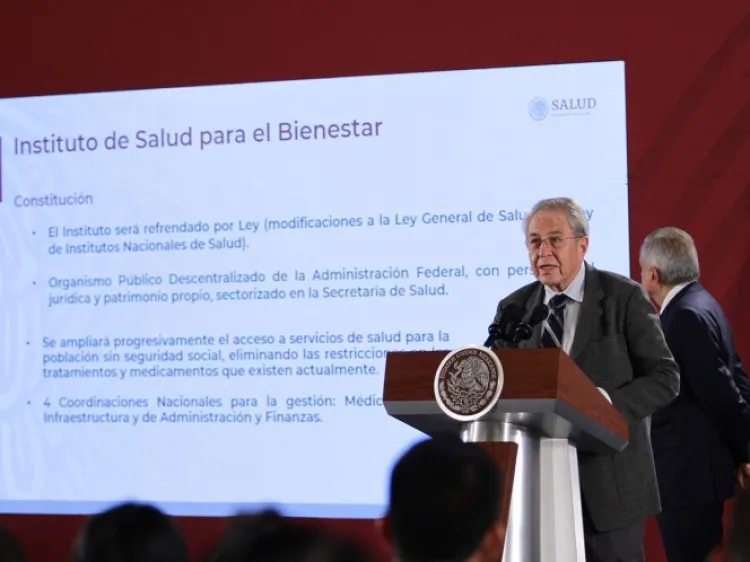 Oficializan el Instituto de Salud para el Bienestar