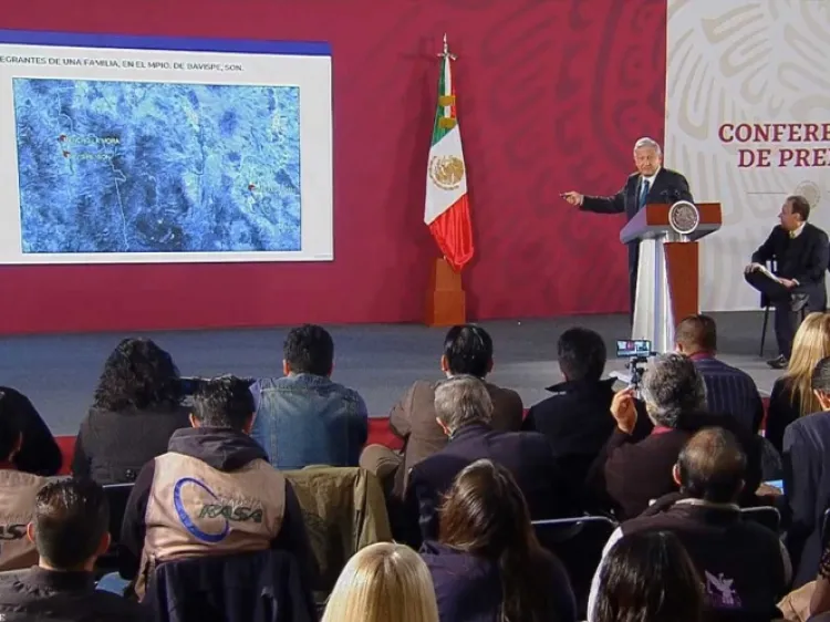 Rechaza López Obrador ayuda de Trump en caso LeBarón