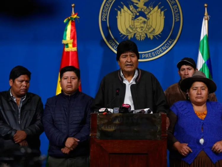 Exige Evo Morales a opositores ‘pacificar el país’