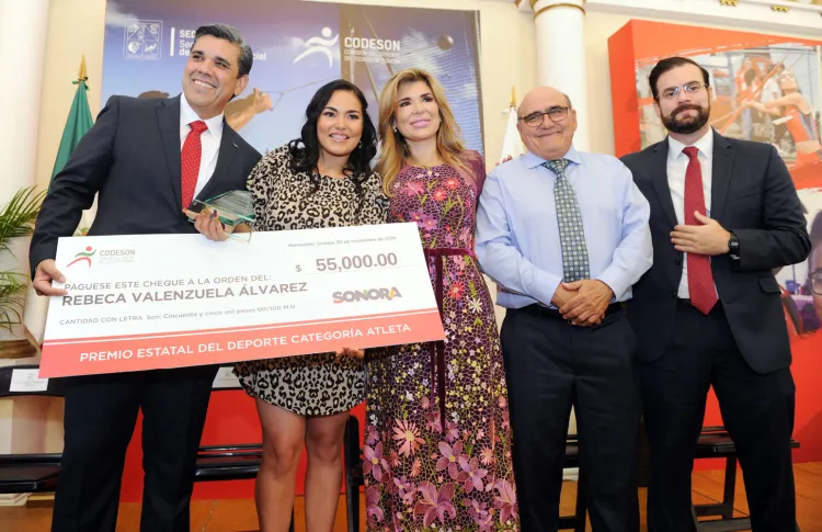 Premia Gobernadora al Deportista del Año