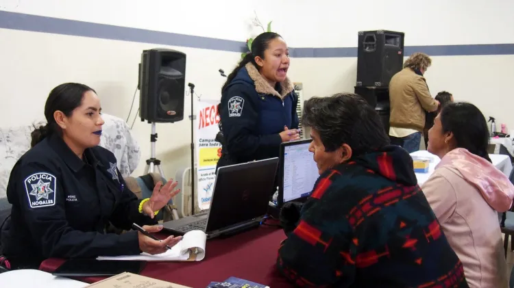 Atienden a nogalenses en salud y prevención