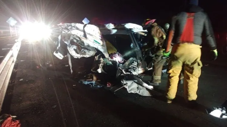 Carreterazo en Magdalena; identifican a los fallecidos