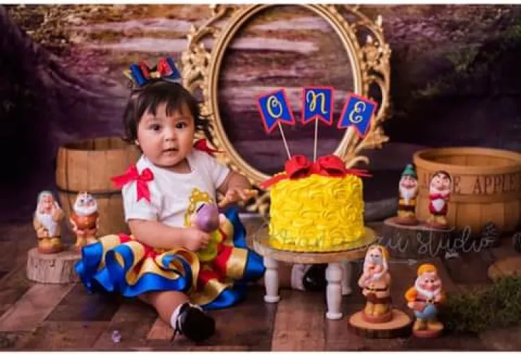 Primer añito de Baby Romina