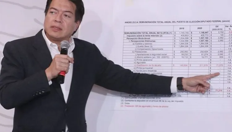 Explican aguinaldo de legisladores; ganan más de 3,500 al día