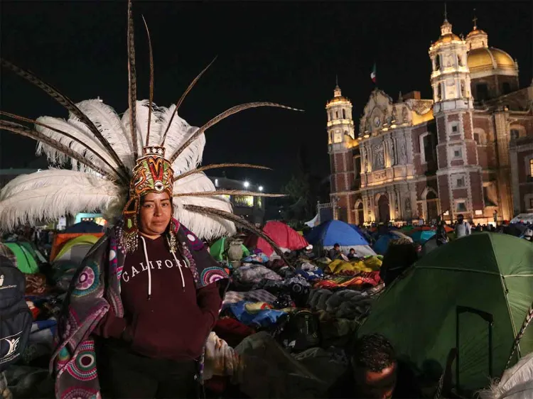 Basílica de Guadalupe, el campamento más grande del mundo