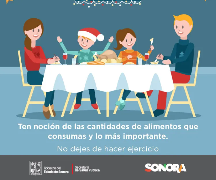 Exhorta a comer con moderación en fiestas