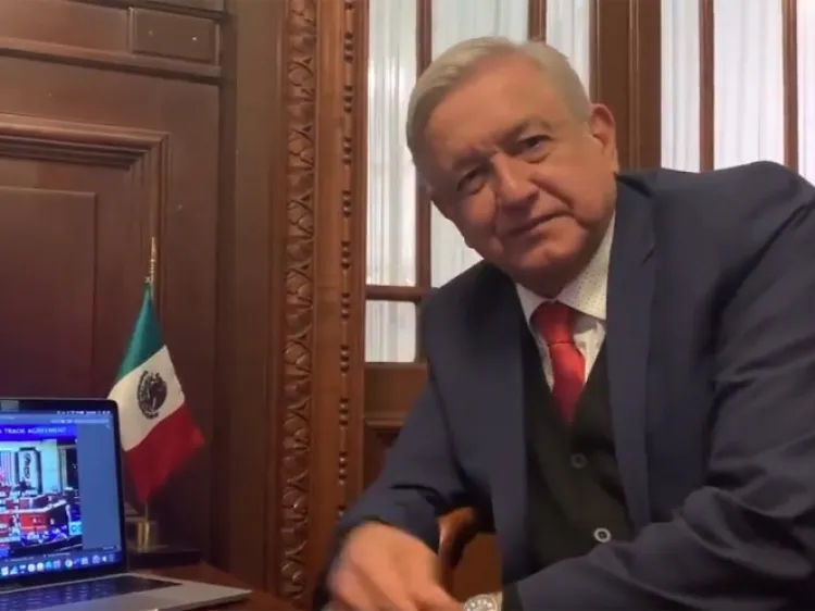 ‘Estamos bien y de buenas’: López Obrador por aprobación de T-MEC en EU