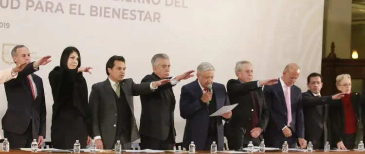 Conforman Junta de Gobierno del Insabi