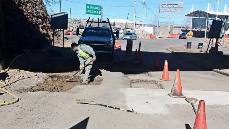 Inician bacheo en la ciudad