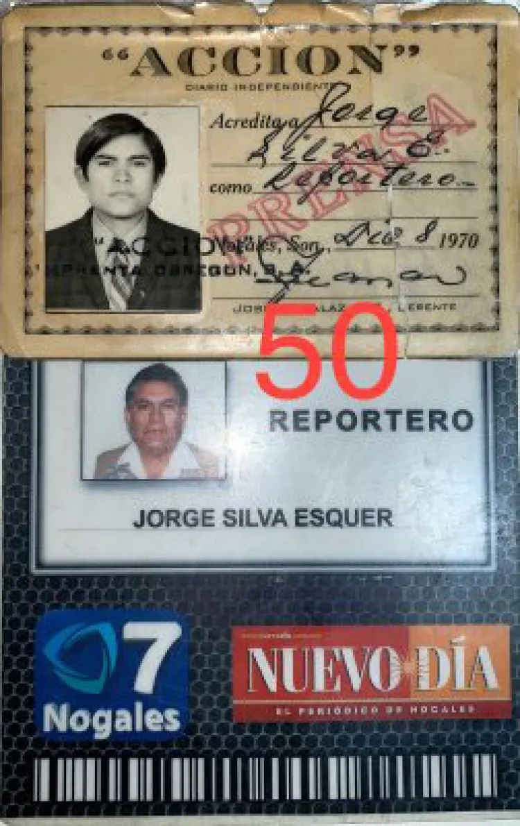 Celebra Jorge Silva Esquer 50 años como periodista