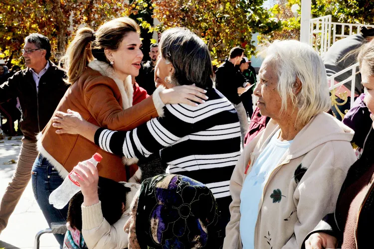 Entrega Gobernadora beneficios