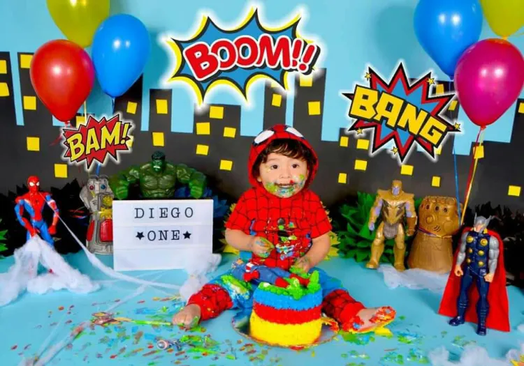 Primer añito de Diego