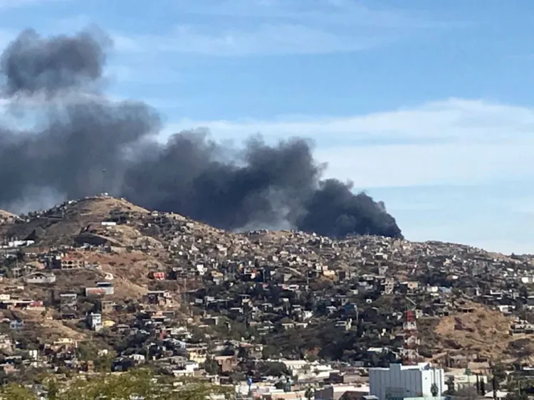 Provoca movilidad quema de maleza