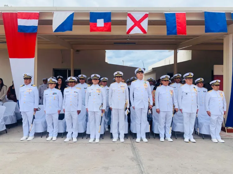 Cambia de mando la Cuarta Región Naval