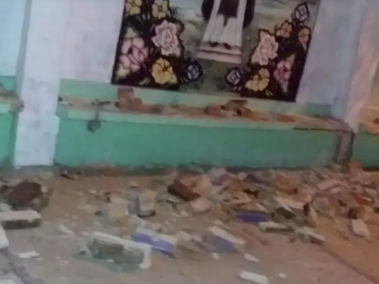 Reportan daños en 9 municipios de Oaxaca tras sismos