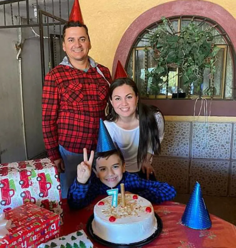 Séptimo cumpleaños de Sixto Ortiz