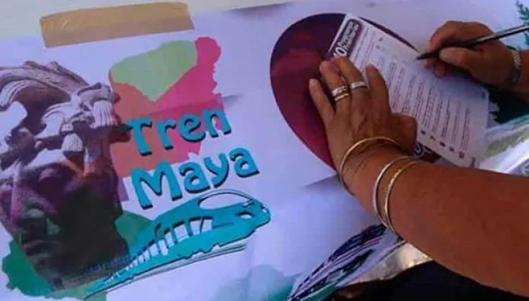 El Tren Maya sí va porque la gente lo quiere: AMLO tras protestas