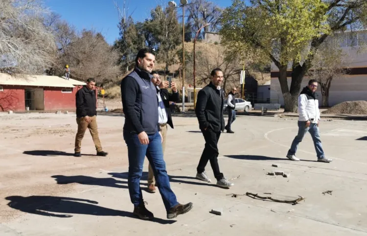 Supervisa Alcalde avance de obras