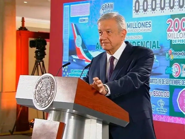 Decidido: el avión presidencial se rifará el 15 de septiembre