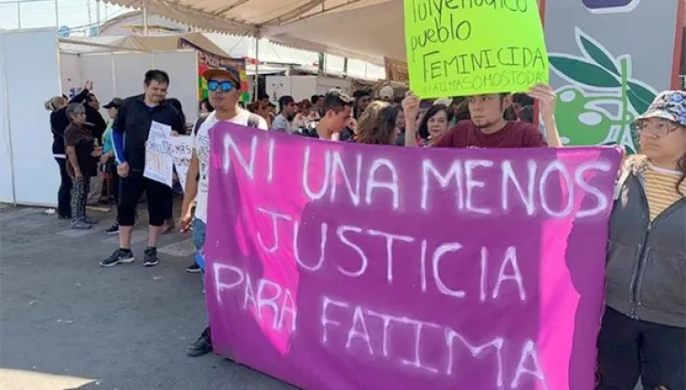 ‘Ni una menos’, marchan para exigir justicia por Fátima