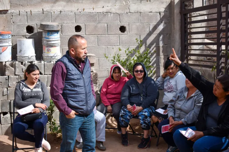 Reciben a funcionarios municipales