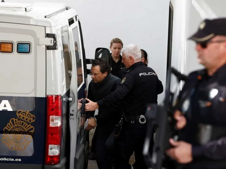 Llevan a Lozoya de Málaga a cárcel de Madrid