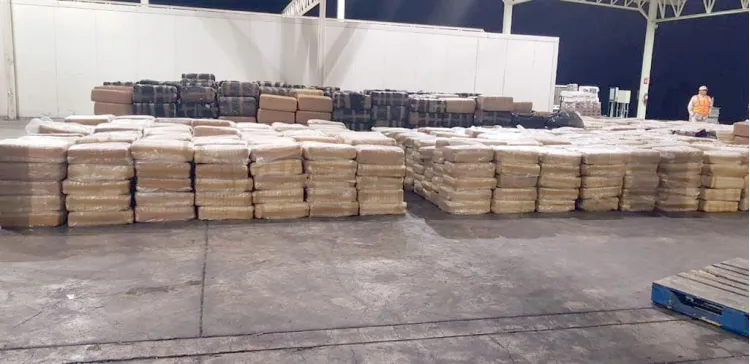 A disposición droga decomisada