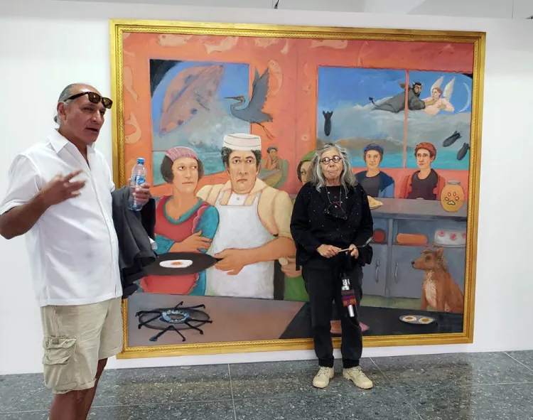 Inicia interesante exposición pictórica