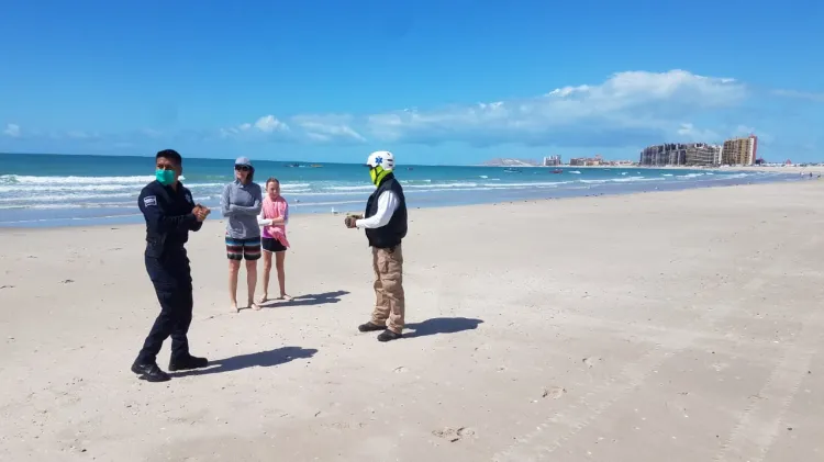Esperan declaración de contingencia sanitaria y apoyo con estado de fuerza para cerrar playas