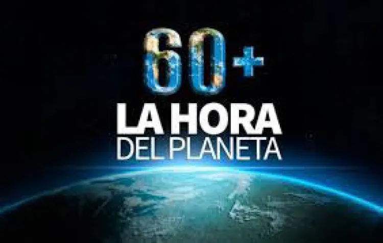 Participa Telmex en la Hora del Planeta