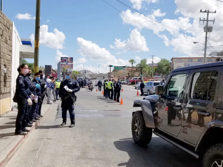 Realiza Policía Municipal filtros en calles citadinas